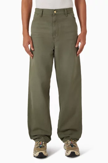 Single Knee Pants in Canvas