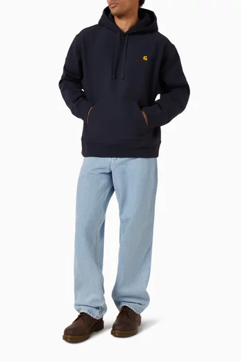 American Script Hoodie in Cotton-blend