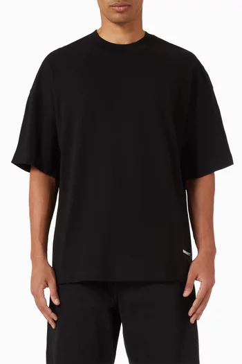 تي شيرت لينك بشعار الماركة قطن