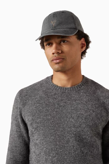 كاب بوكيه قطن ثقيل بلون باهت