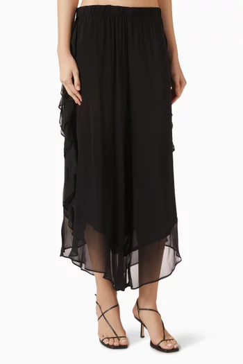 بنطال ادونيس للارتداء فوق ملابس السباحة شيفون