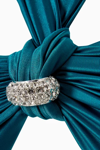 قطعة بيكيني علوية كريستا بحمالة حول الرقبة