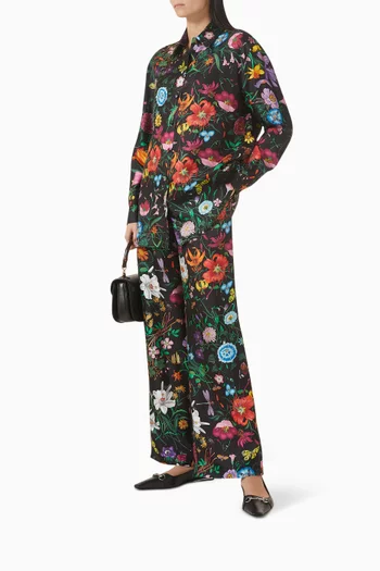 Vittoria Ballerina Flats in Nappa Leather