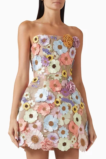 فستان بوكيه مرايا قصير