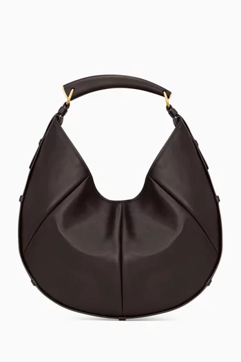 Medium Mombasa Hobo Bag in Calfskin Leather