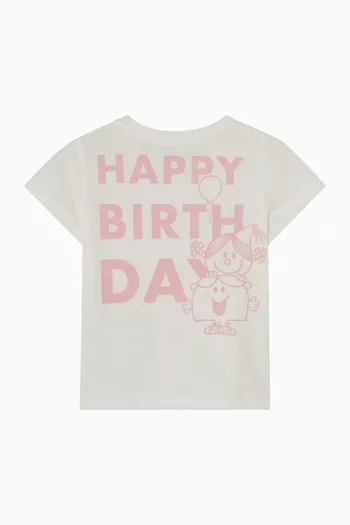 تي شيرت بطبعة شعار الماركة قطن وجيرسيه