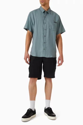 9" Cargo Shorts in Linen