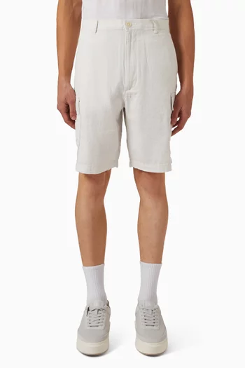 9" Cargo Shorts in Linen