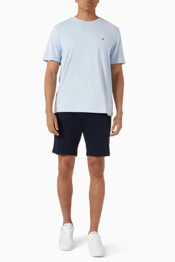 تي شيرت مطرز بشعار العلم قطن