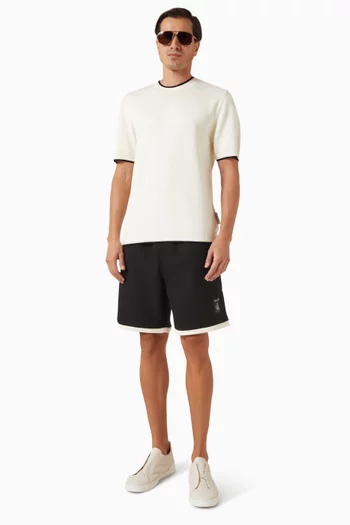 Wyatt Contrast T-shirt in Knit