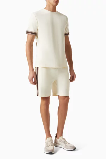 Layton Taped T-shirt in Cotton-blend