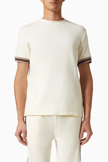 Layton Taped T-shirt in Cotton-blend