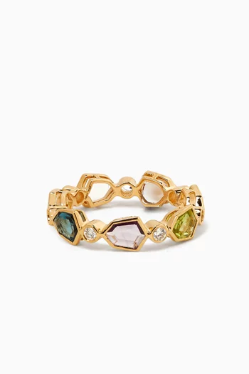Spring Rosette Ring in 18kt Yellow Gold