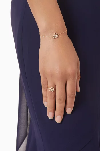 Love By Damas Bracelet in 18kt Yellow Gold