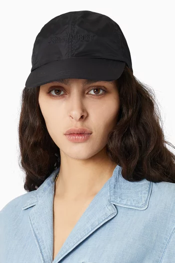 Logo Cap in Nylon