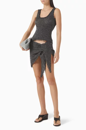 Ana Hand-crochet Sarong in Cotton