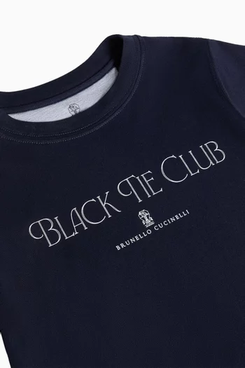 Logo-print T-shirt in Cotton-jersey