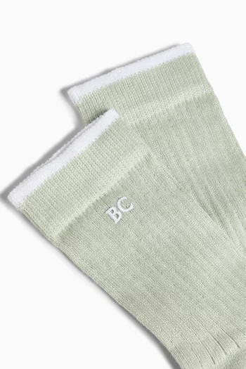 Bernie Baby Socks in Waffle-knit