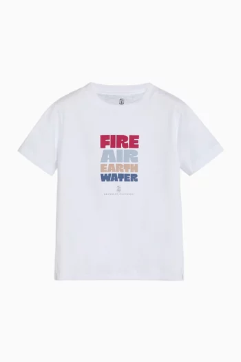 Graphic-print T-shirt in Cotton-jersey