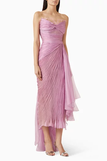 Julie Dress in Silk Mousseline