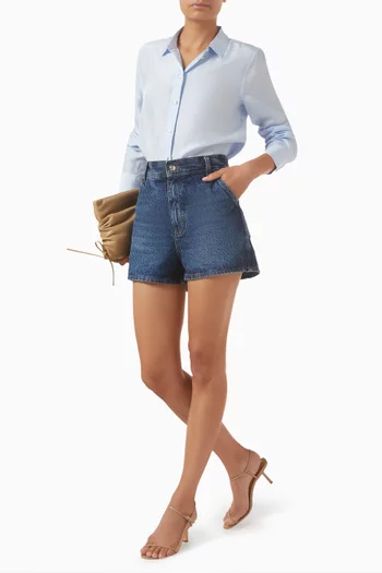 The Dockside Shorts in Denim