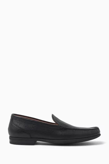 Drift Loafers in Grained Leather