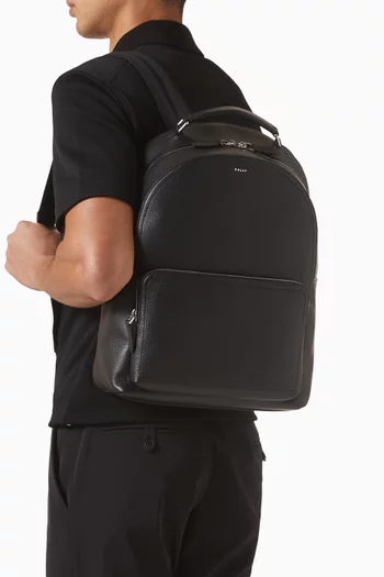 Capitol Backpack in Grained Leather