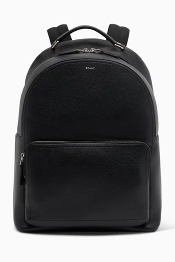 Capitol Backpack in Grained Leather