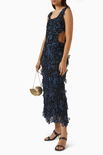 Corinna Lace Midi Dress