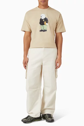 Smiley Polar Bear T-shirt in Cotton