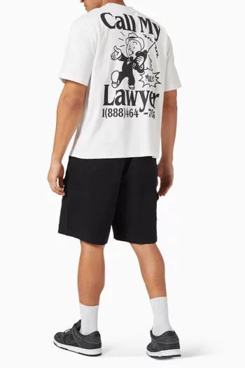 Walking & Talking Lawyer T-shirt in Cotton