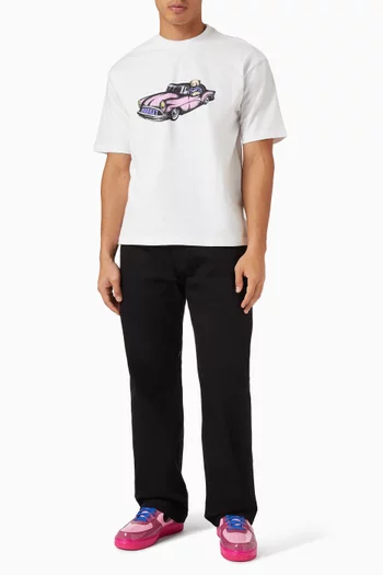 Lowrider Bear T-shirt in Cotton