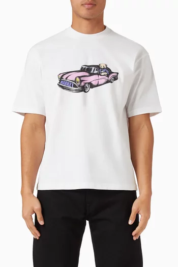 Lowrider Bear T-shirt in Cotton