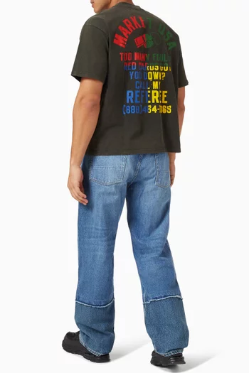 Smiley Foul Play T-shirt in Cotton