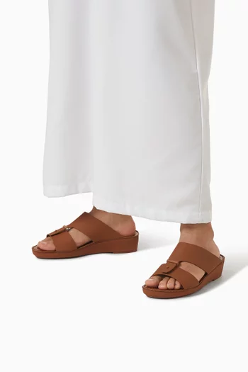 حذاء مفتوح تشينغيا ساكوش جلد عجل