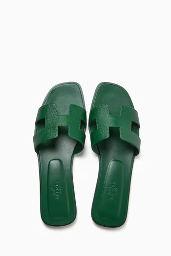 حذاء مفتوح اوران جلد ايبسوم غير مستعمل، مقاس 38.5 بالمقاسات الأوروبية