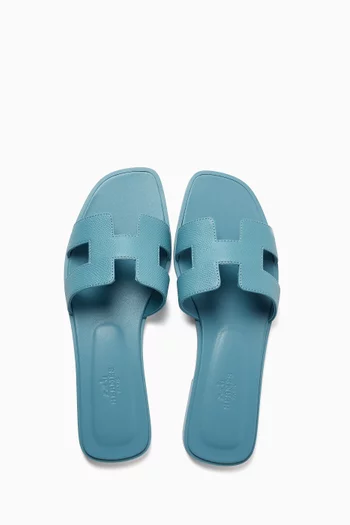 حذاء مفتوح اوران جلد ايبسوم غير مستعمل، مقاس 38.5 بالمقاسات الأوروبية