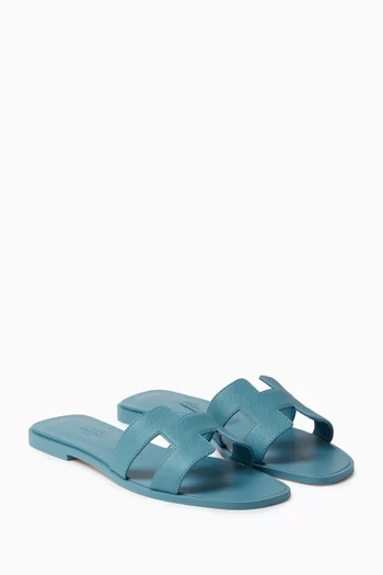 حذاء مفتوح اوران جلد ايبسوم غير مستعمل، مقاس 38.5 بالمقاسات الأوروبية