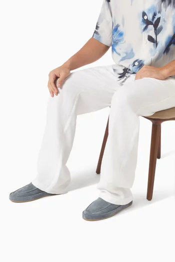 Voyager Loafers in Supple Suede