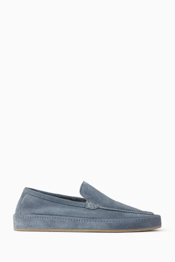 Voyager Loafers in Supple Suede