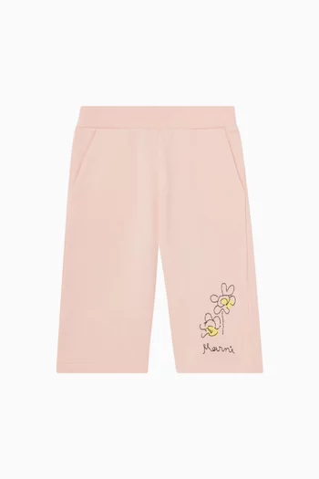 Logo Sweatpants in Cotton