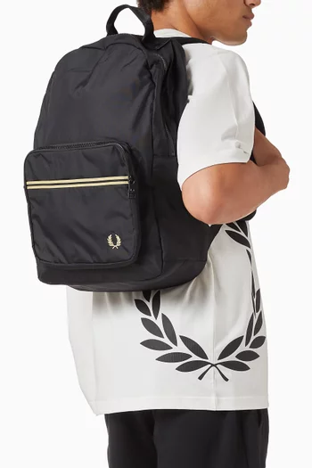 Tipped Tape Backpack in Nylon