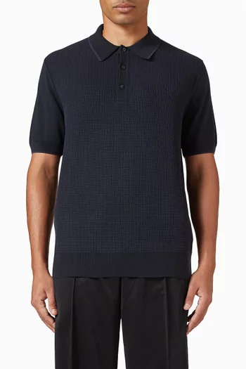 Tonic Waffle Knitted Shirt in Cotton