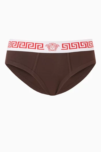 Medusa Briefs in Cotton-jersey
