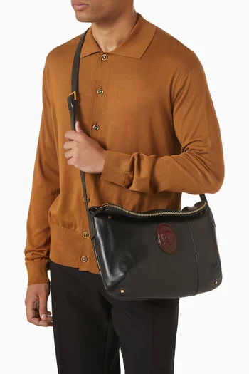 Lou Medium Shoulder Bag in Nappa Leather