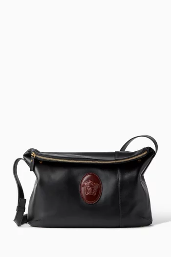 Lou Medium Shoulder Bag in Nappa Leather