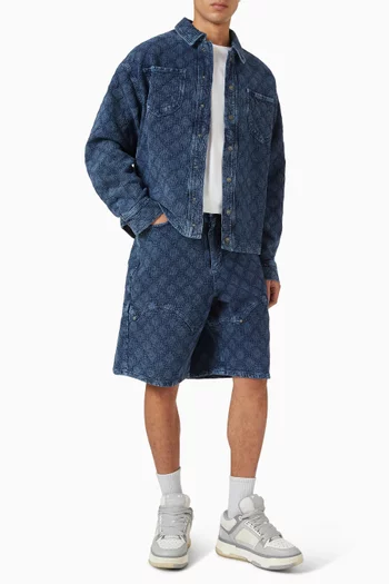 شورت برمودا 015 بملمس بارز دينم