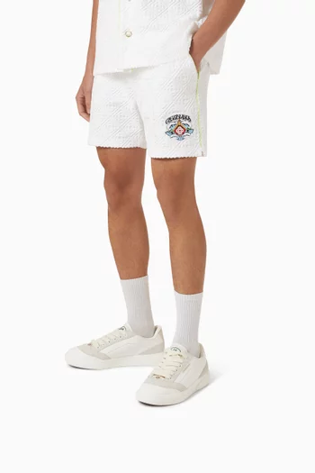 Del Mar Sneakers in Leather & Textile