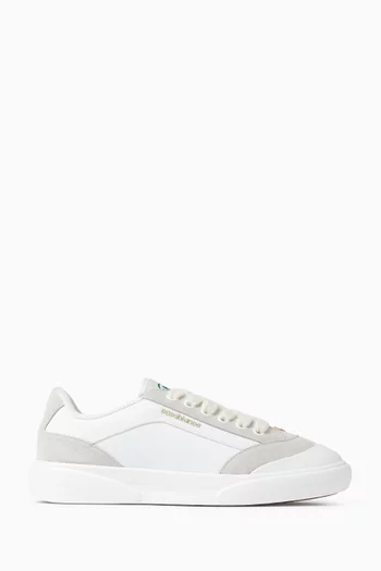 Del Mar Sneakers in Leather & Textile