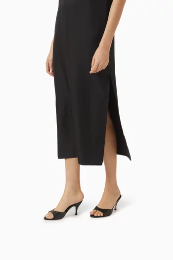 Samia 75 Mules in Nappa Leather